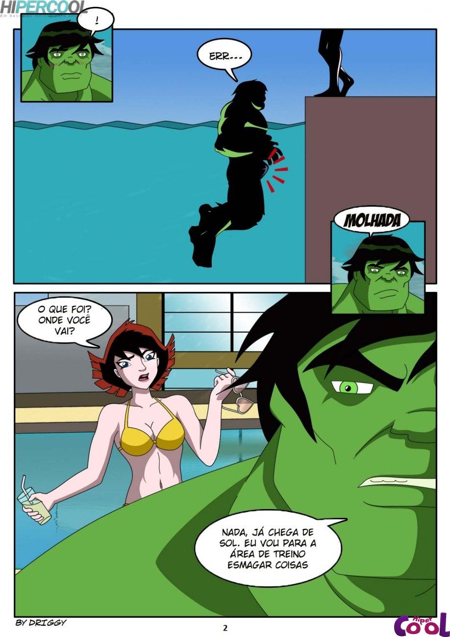 Tirando o estresse do Hulk 1