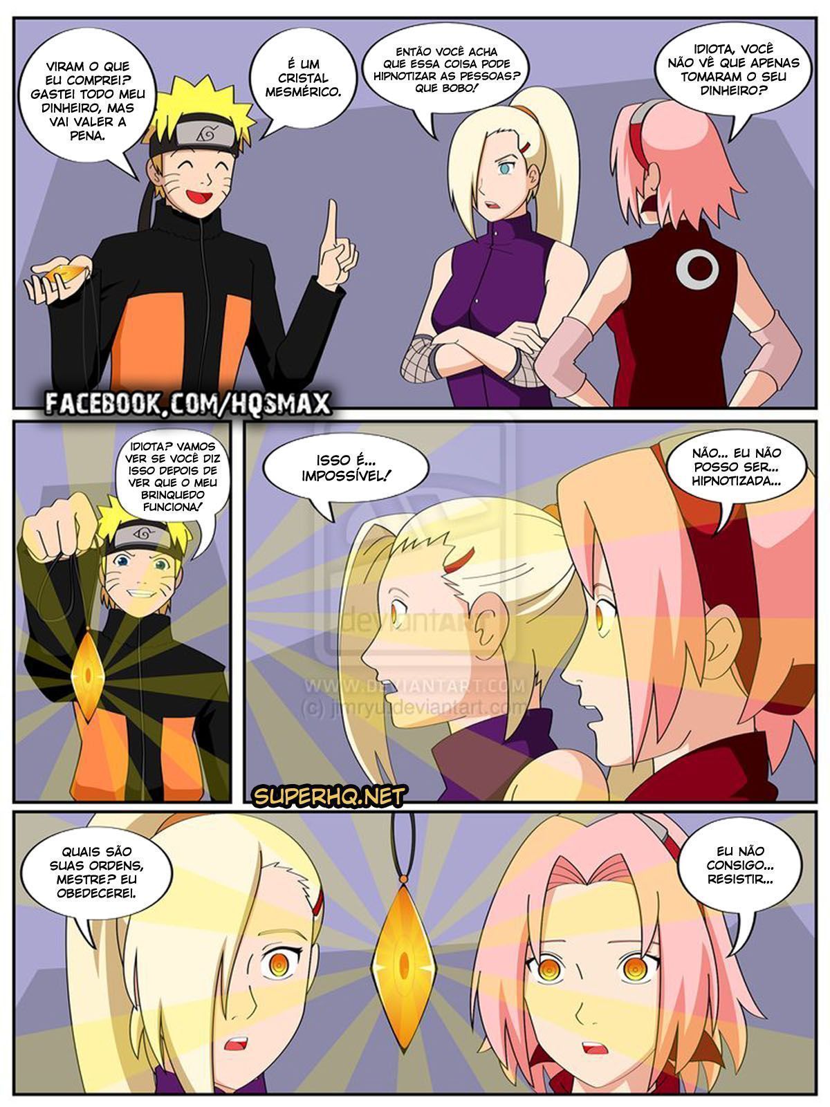 Naruto e o cristal mágico 1