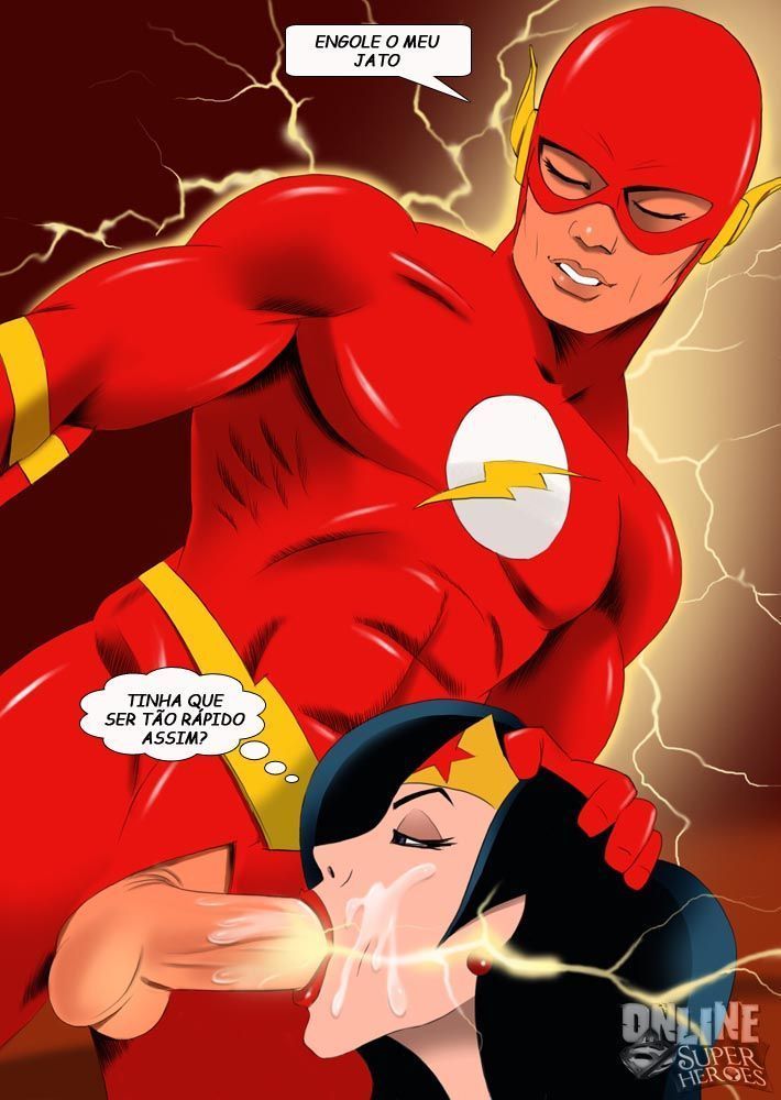Flash e Mulher Maravilha: o combate 1