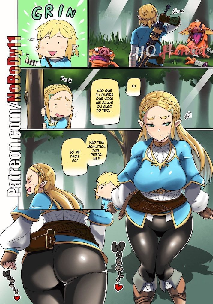 Legend of Zelda: Fodendo a Princesa 1