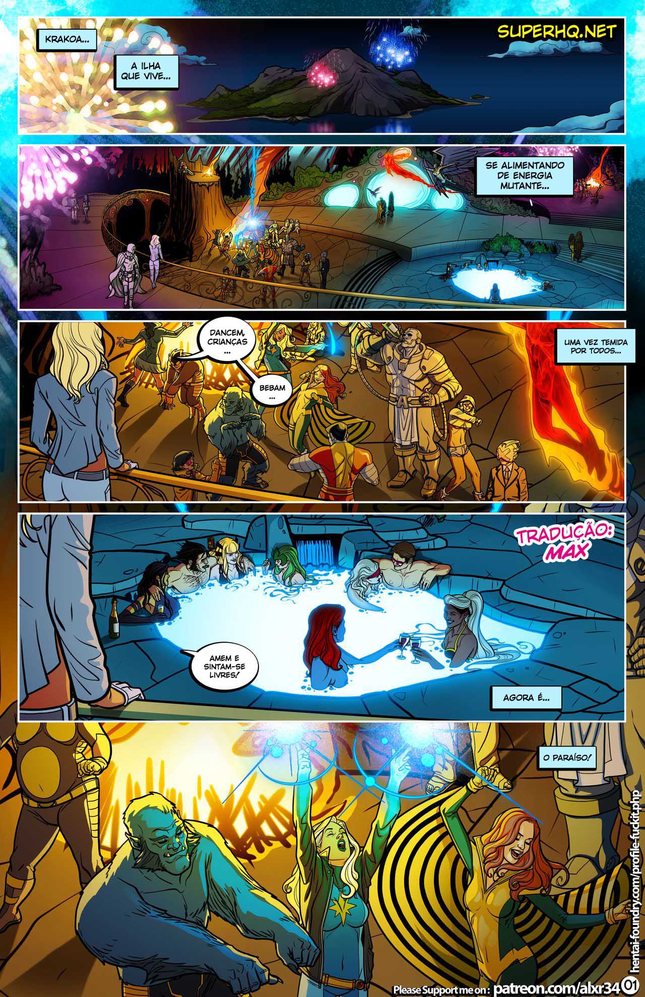 X-Men - Bacanal dos mutantes 1