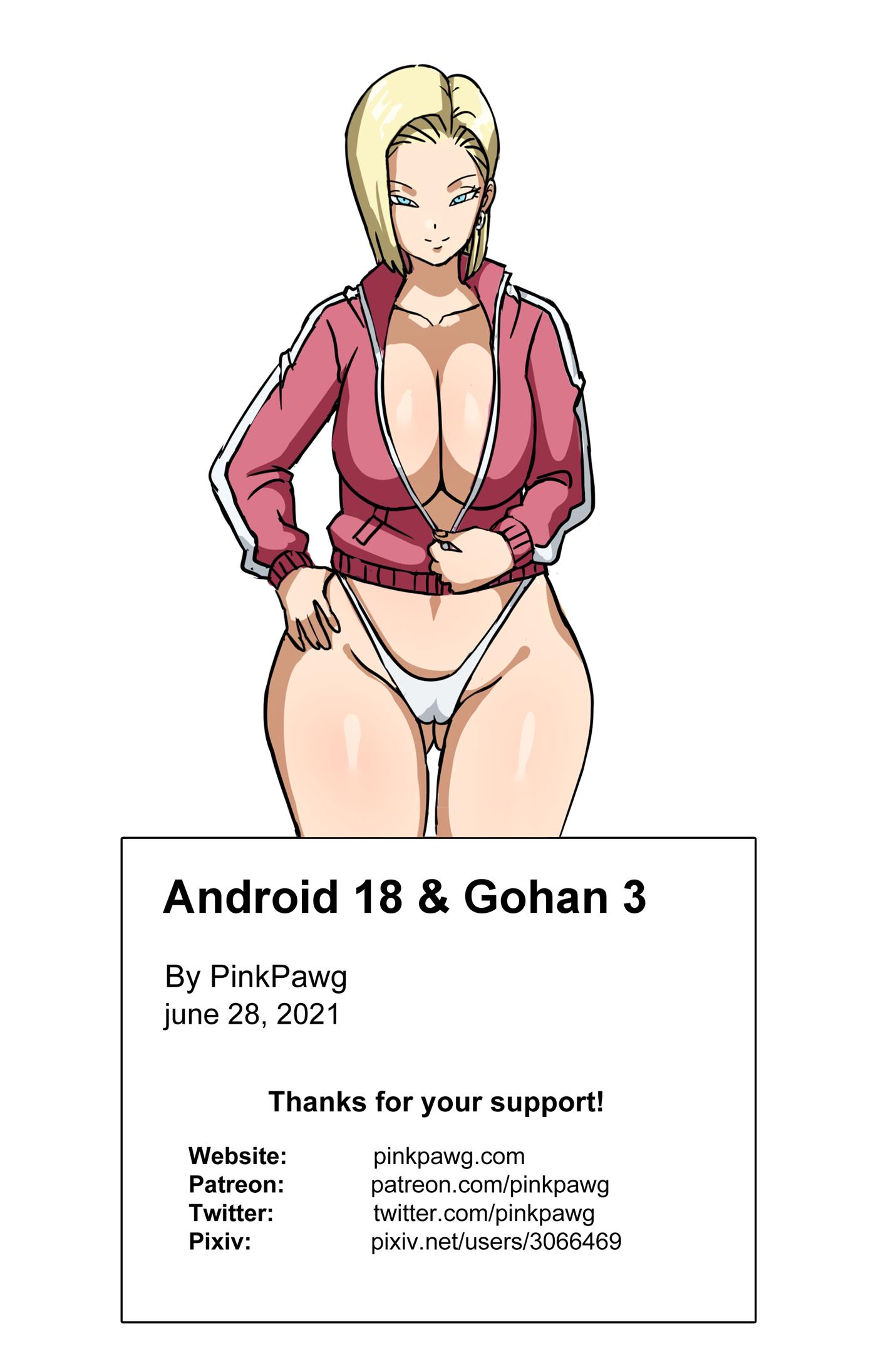 Android 18 e Gohan 3 1