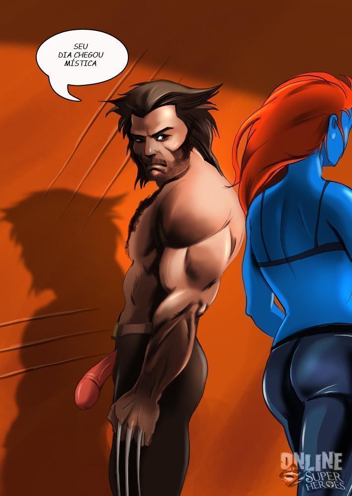 Wolverine desafia a Mística 1
