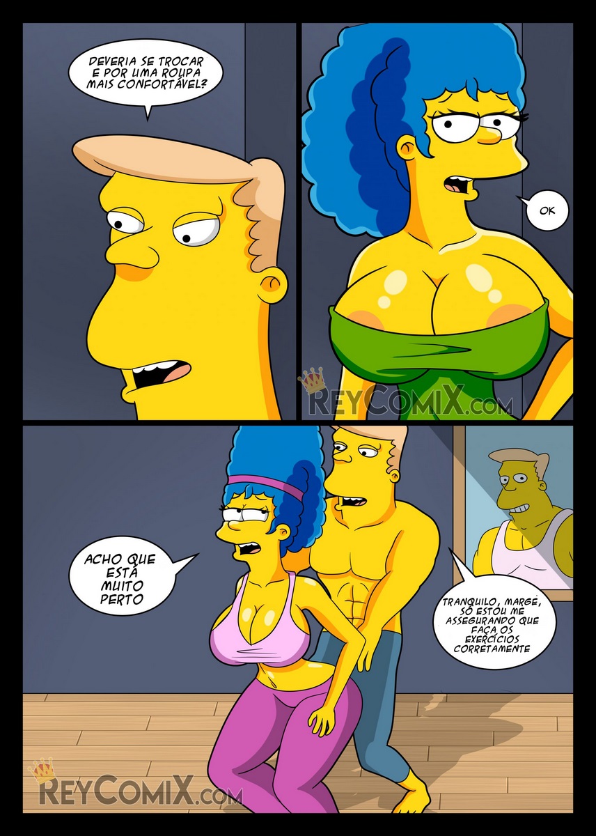 The Simpsons Gym 1