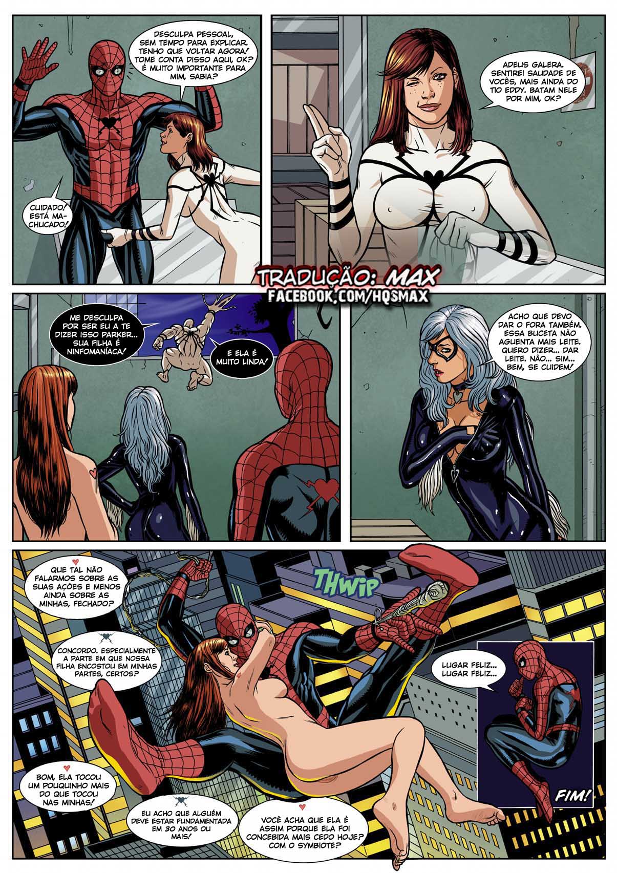 Spiderman em: Simbiose Sexual 1