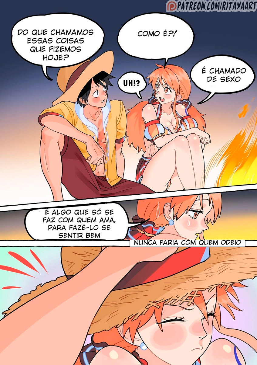 One Piece - Trepando na ilha desabitada 0