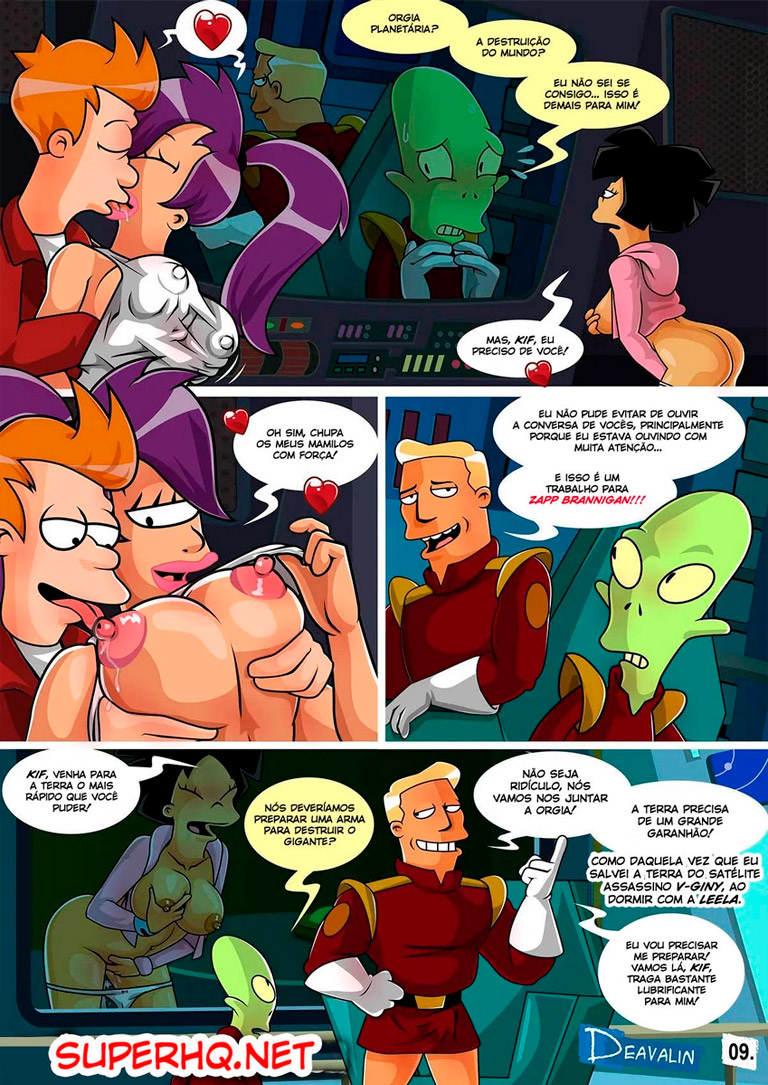 Futurama, Orgy To Save The Earth 0