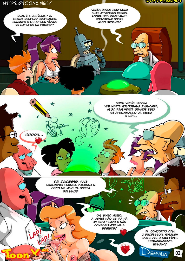 Futurama, Orgy To Save The Earth 0