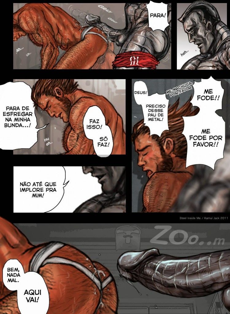 Wolverine Gay em: Ferro Dentro de Mim 1