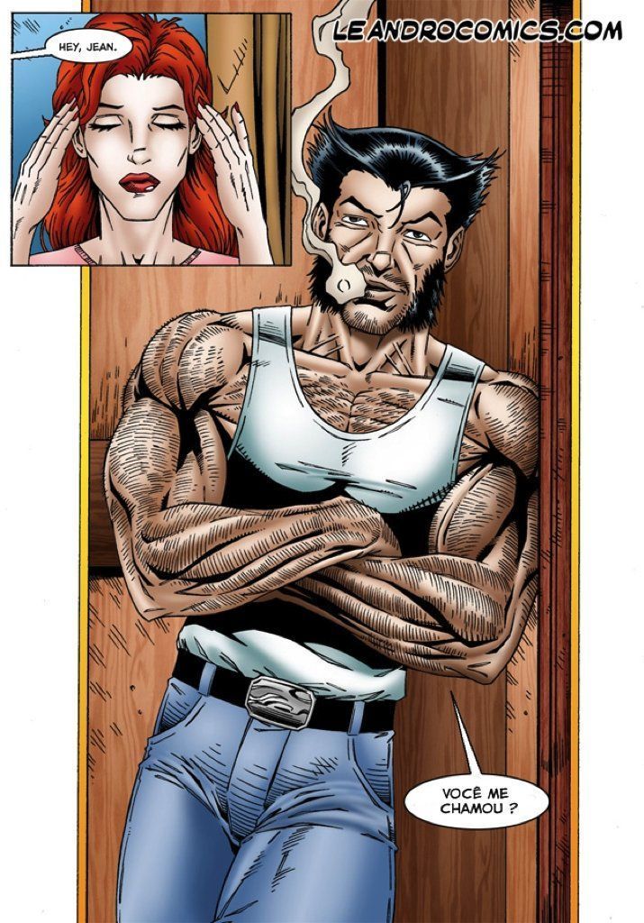 Pornô com Wolverine e Jean Gray 1
