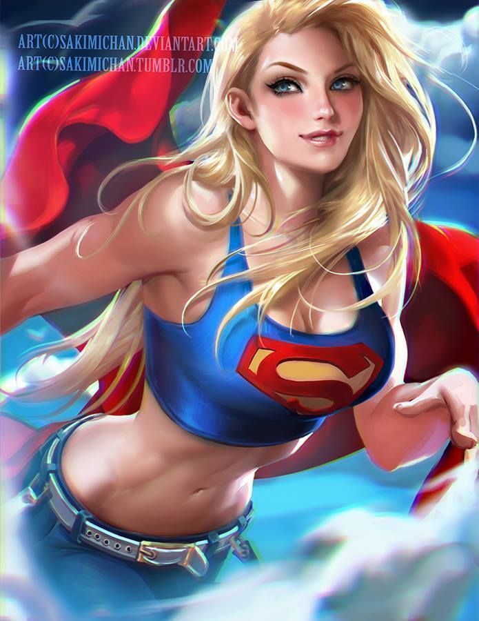 Supergirl Cartoon Pornô 1