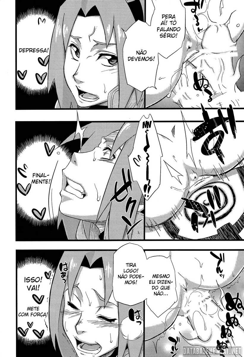 Sakura e Hinata seduzindo Naruto 1