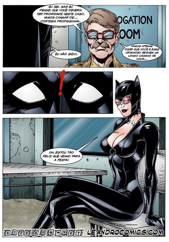 Batman e Mulher Gato curtindo um sexo 1